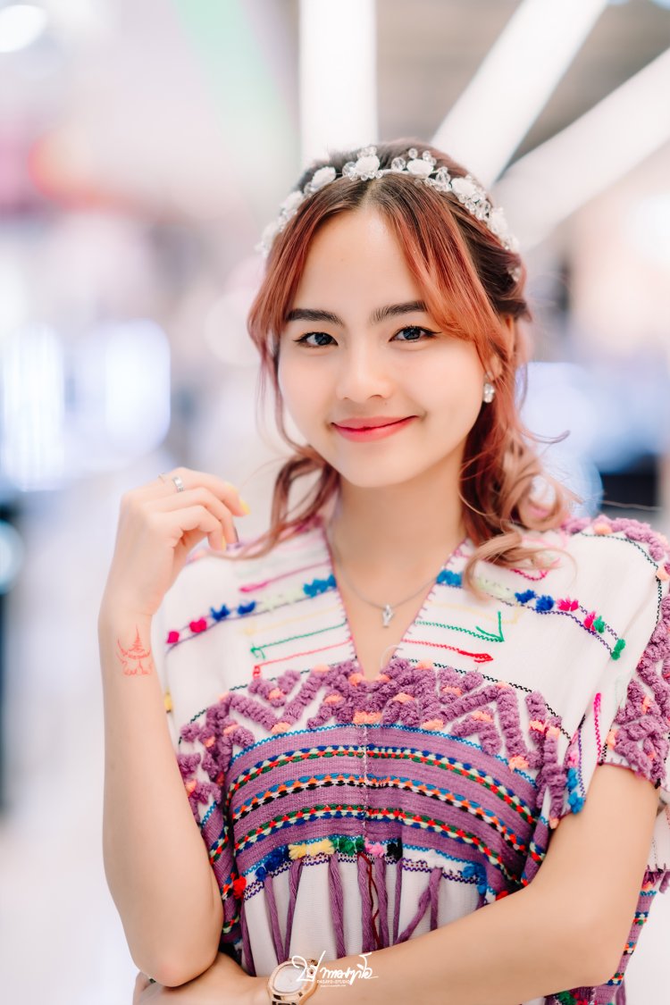 สาวกะเหรี่ยง Myat Kay Thi Aung  - Kleepo Fashion Show 2023 | ช่างภาพกะเหรี่ยง ปากาญอสตูดิโอ ภาพที่ 7